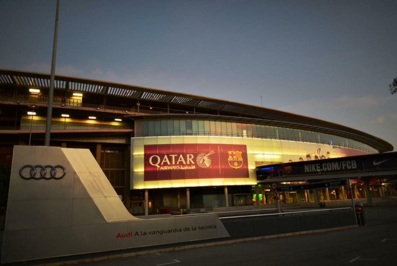 Camp Nou, Europa Fira - Modern Two-Bedroom Apartment With Heating لوسبيتاليت دي يوبريغات المظهر الخارجي الصورة